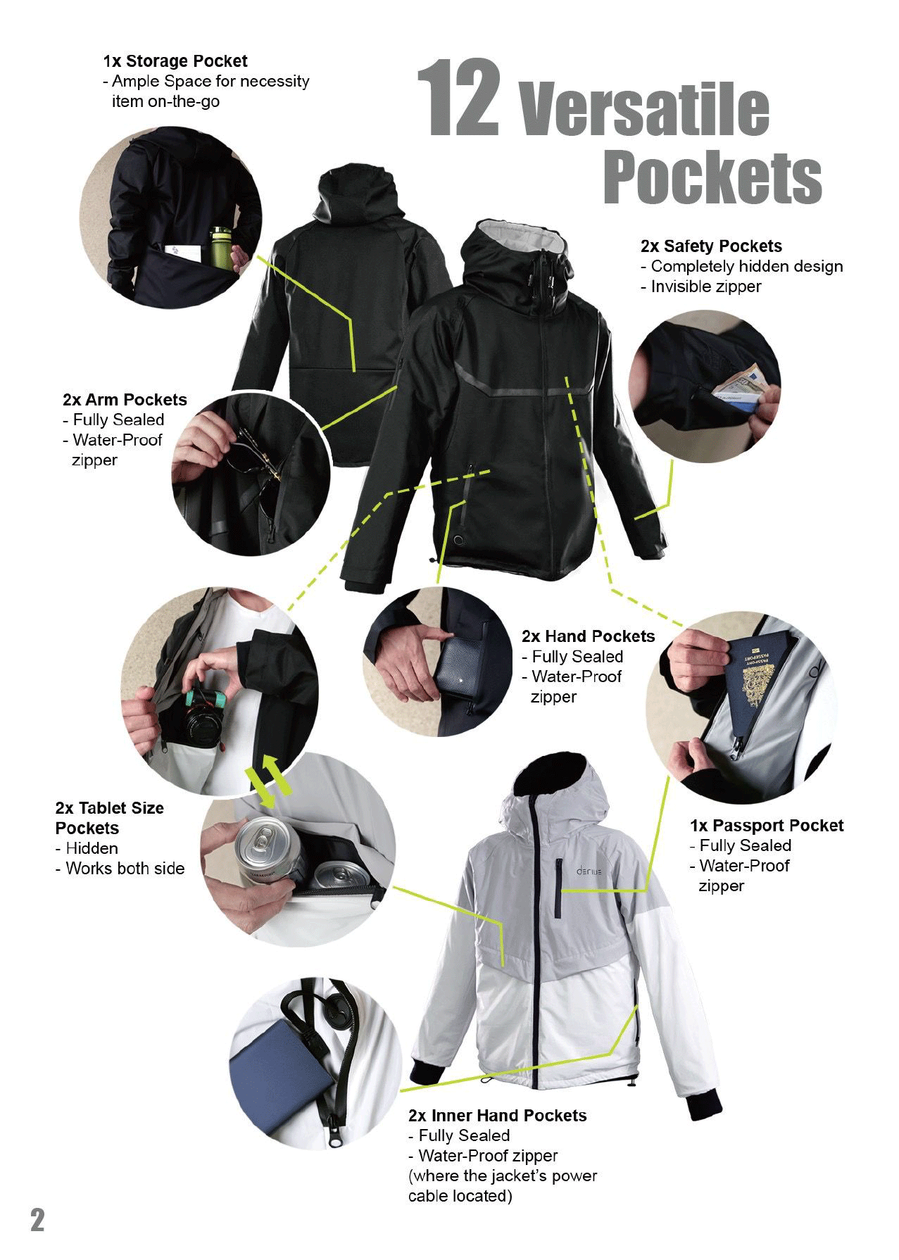 Men's Graphene Heating Jacket